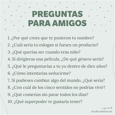 preguntas para conocer a tus amigos|85 Preguntas para conocer mejor a un amigo y。